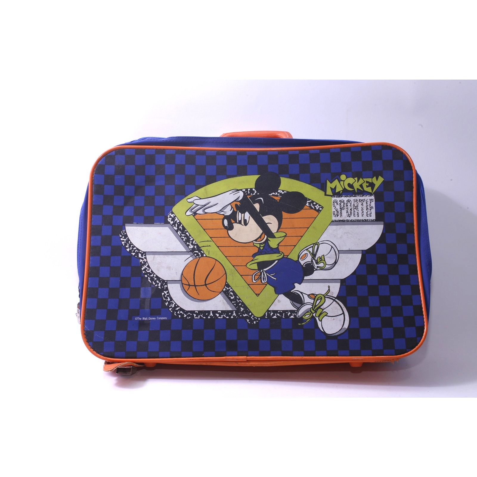Disney Mickey Sportif Suitcase, Blue, Children's, 18x12", Travel ~ 260122-Wh O-